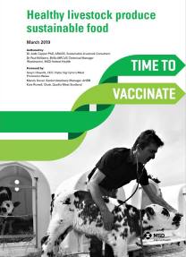 Screen shot of time to vaccinate home page - Click to go to PDF brochure